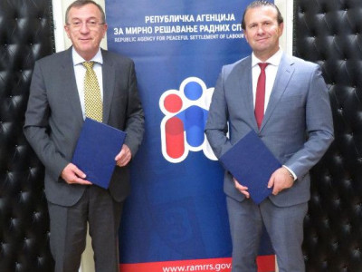 Potpisan sporazum o saradnji sa Republičke agencije za mirno rešavanje radnih sporova