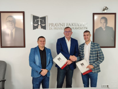 Potpisan Sporazum o poslovno-tehničkoj saradnji između Pravnog fakulteta za privredu i pravosuđe i agencije 