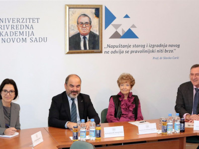 Nj.E. GOSPODIN ANDREAS FOTIU, AMBASADOR REPUBLIKE KIPAR U SRBIJI POSETIO JE PRAVNI FAKULTET ZA PRIVREDU I PRAVOSUĐE